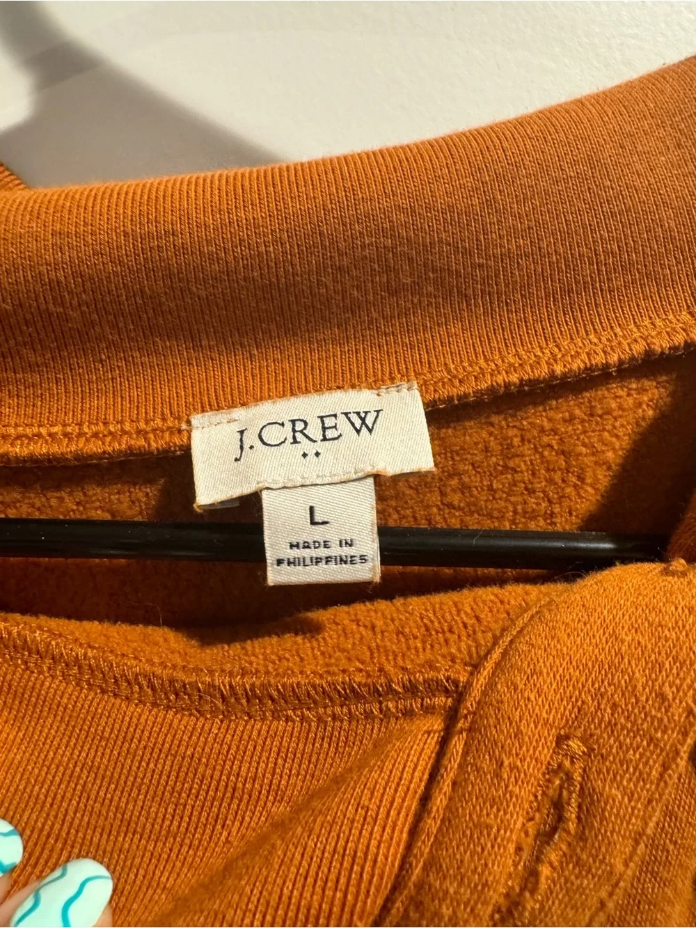 J. Crew fleece pullover